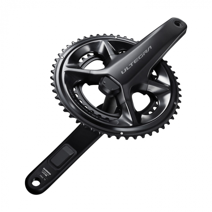 Angrenaj pedalier cu power meter Shimano Ultegra FC-R8100-P, 2x12 vit, brate 170mm, fara BB, 52x36T [2]