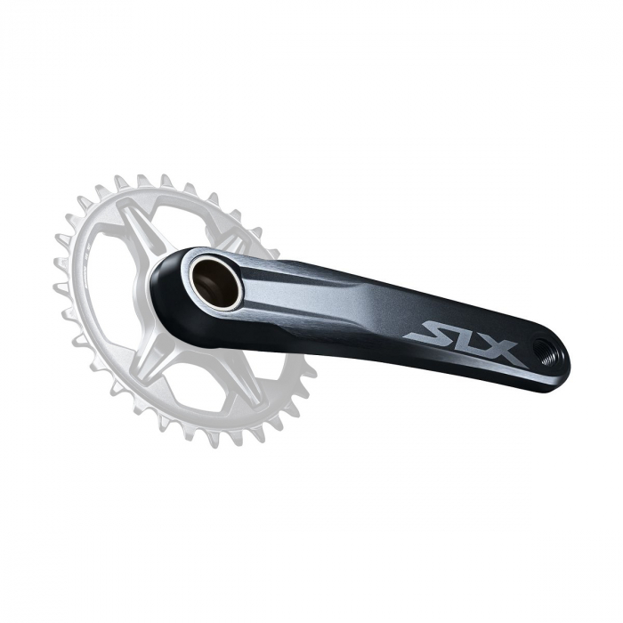 Angrenaj pedalier Shimano SLX FC-M7100-1, Hollowtech II, fara aparatoare lant, brate 170mm, fara BB, fara TL-FC41, fara foi [2]