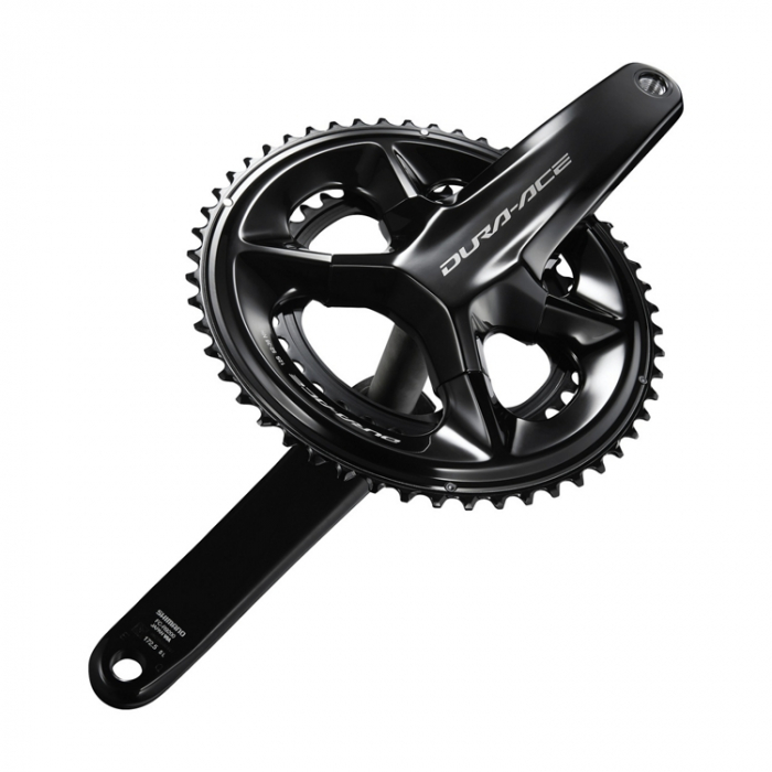 Angrenaj pedalier Shimano Dura-Ace FC-R9200, 2x12 viteze, Hollowtech II, fara aparatoare lant, brate 170mm, fara BB, 50x34T [2]