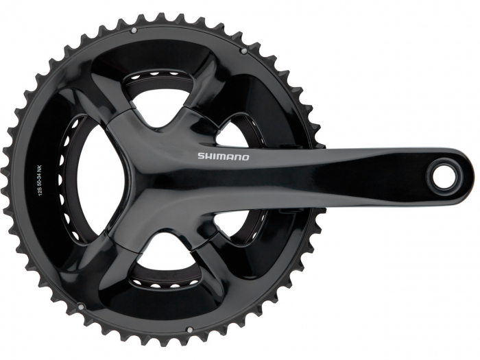 Angrenaj pedalier Shimano FC-RS520, 2x12 vit, brate 170mm, fara BB, 50x34T, neambalat [2]