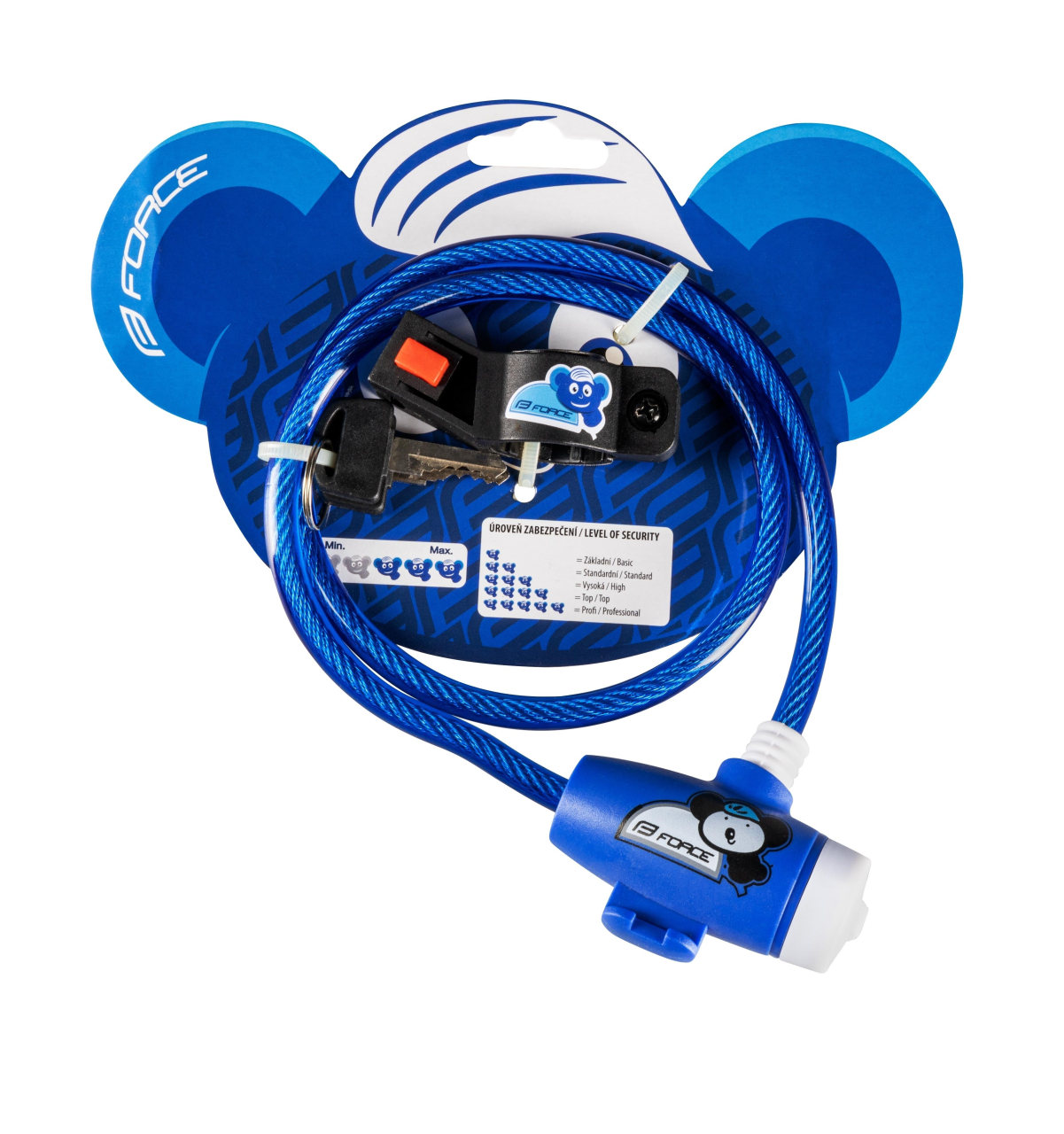 Antifurt Force pentru copii 80cm/8mm albastru [2]