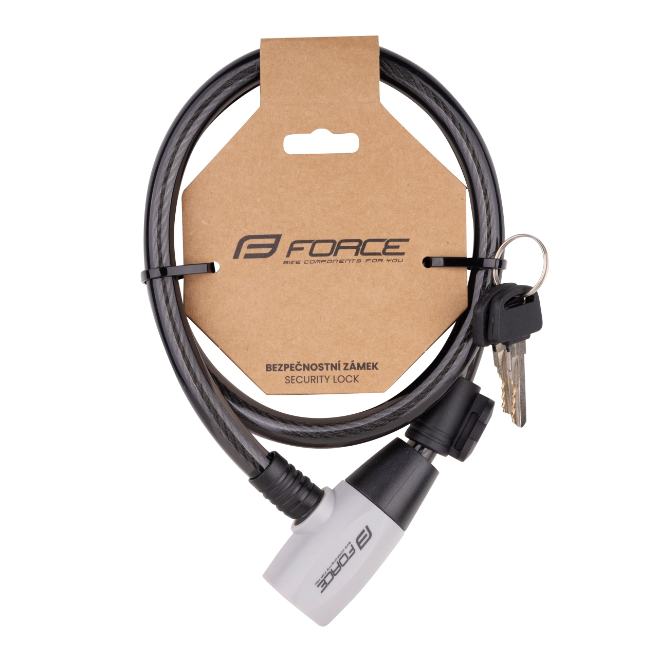 Antifurt Force Ron 80cm/12mm Negru cu suport [2]