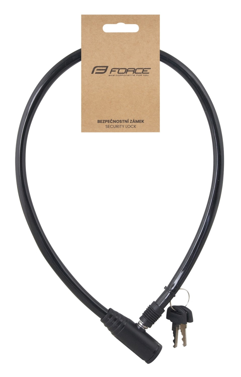 Antifurt spiralat Force Eco 700/8mm negru [2]