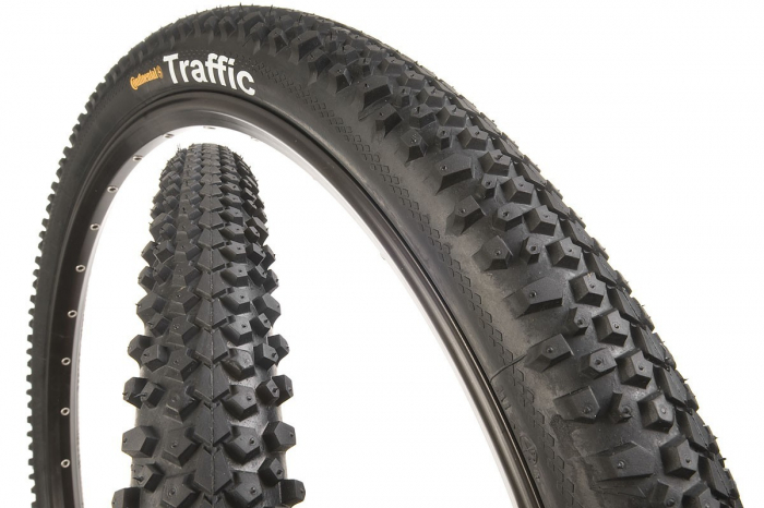 Anvelopa pe sarma Continental Traffic II 26, Negru, 54-559, 26x2.1 [3]