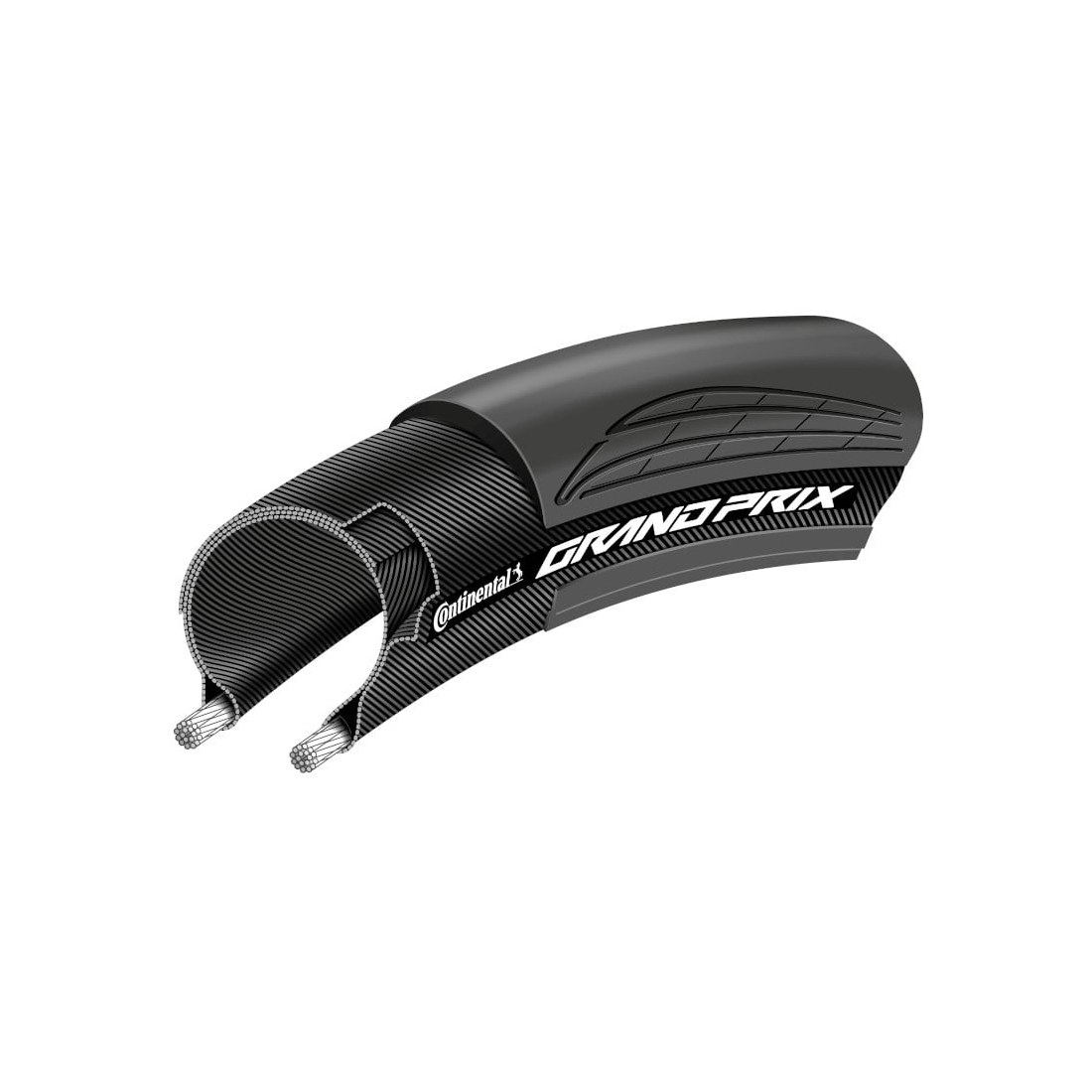 Anvelopa pliabila Continental Grand Prix 28-622 Black Chili black/black [4]