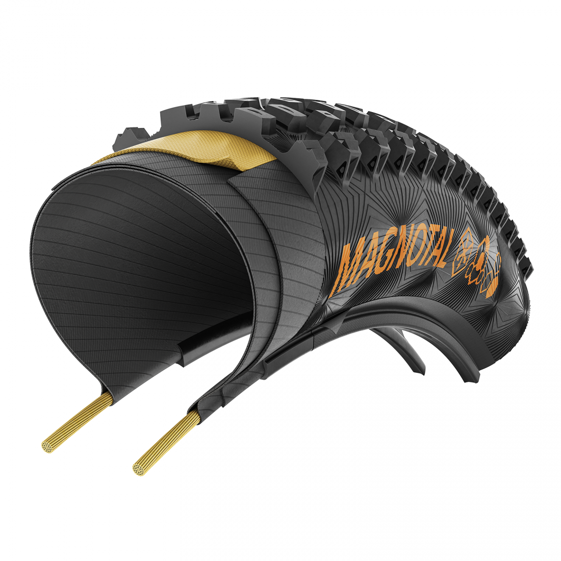 Anvelopa pliabila Continental Magnotal Trail Soft 60-622 (29 X 2.40) Soft comp, Tubeless Ready, black/transparent [3]