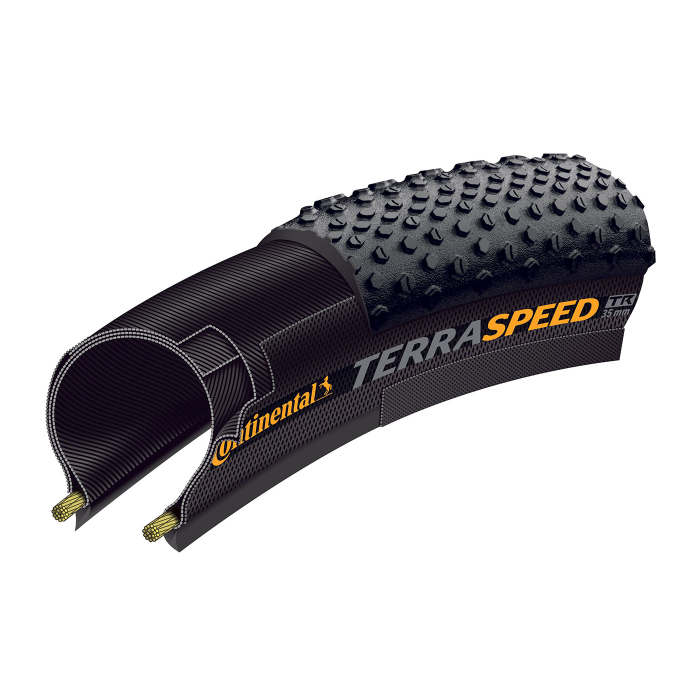 Anvelopa pliabila Continental Terra Speed ProTection, Negru/Maro, 700x45C, 45-622 [3]