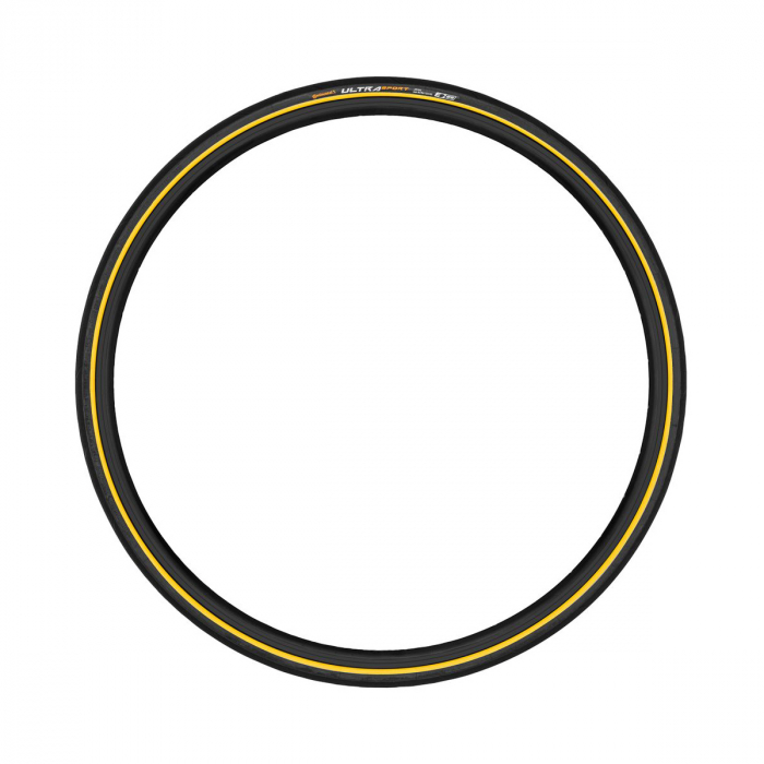 Anvelopa pliabila Continental UltraSport III negru/galben 23-622 [2]