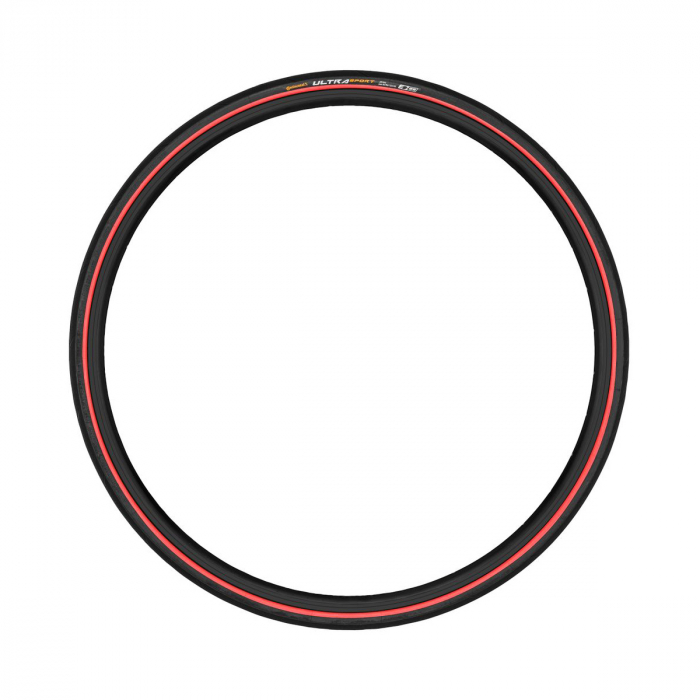 Anvelopa pliabila Continental UltraSport III negru/rosu 23-622 [2]