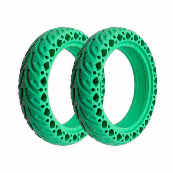 Anvelopa plina pentru trotineta Xiaomi Model V3, 8.5×2, Verde [2]