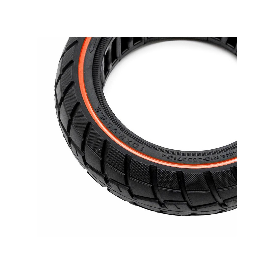Anvelopa plina trotineta Ultra-Light E-Wheel 10x2.75-6.5/B55 - Red line [5]