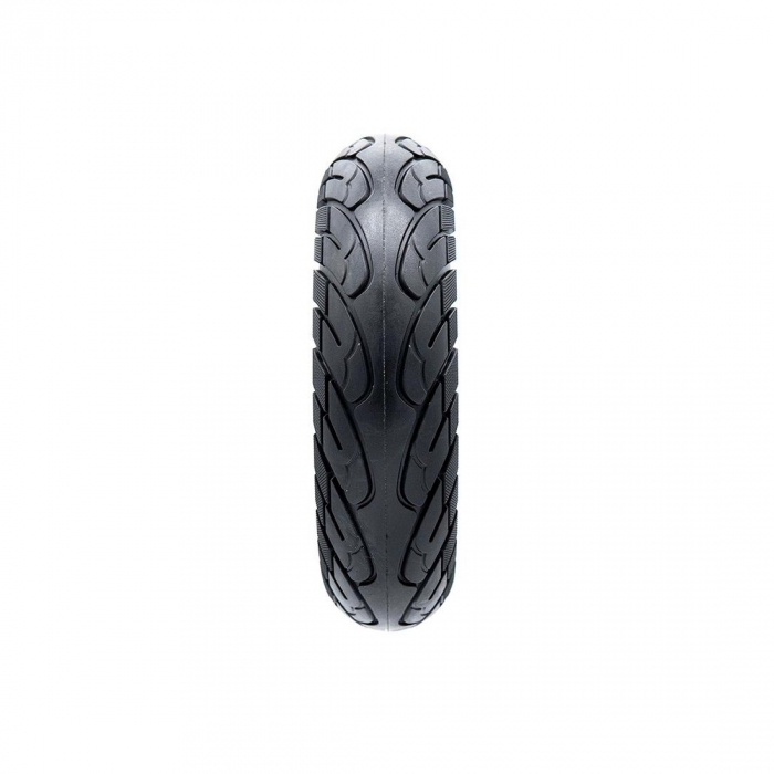 Anvelopa solida ultra-usoara 10x2.5 pentru jante 34mm Negru/Albastru [2]