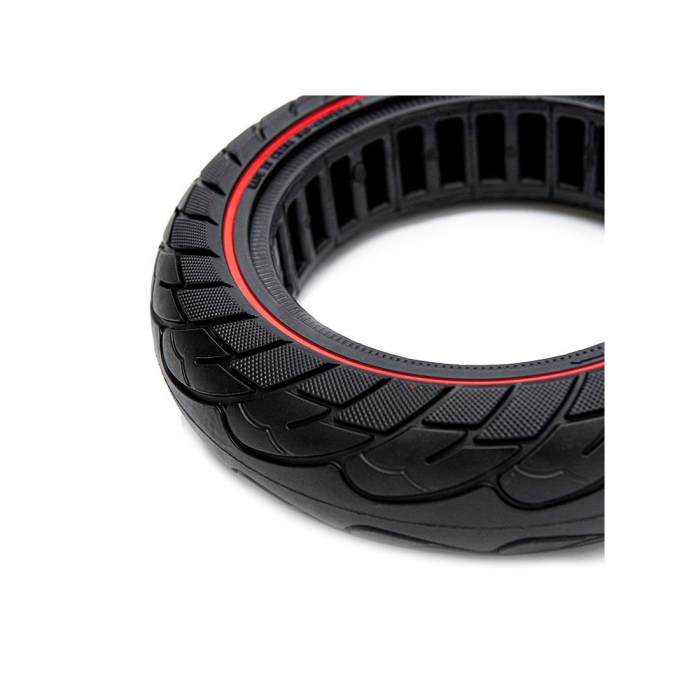 Anvelopa trotineta solida ultra-light Nedong 10x2.5-6.1/B44 Red line [5]