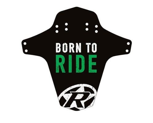 Aparatoare Reverse Born to Ride negru/alb/verde [1]