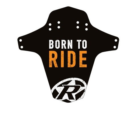 Aparatoare Reverse Born to Ride negru/alb/orange [1]