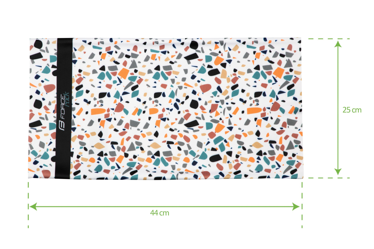 Bandana Force ROCK primavara/toamna, alb UNI [2]