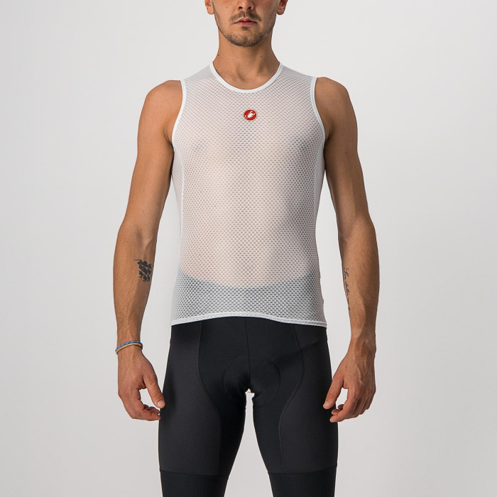 Bluza corp fara maneci Castelli PRO Issue SL, Alb, XL [3]