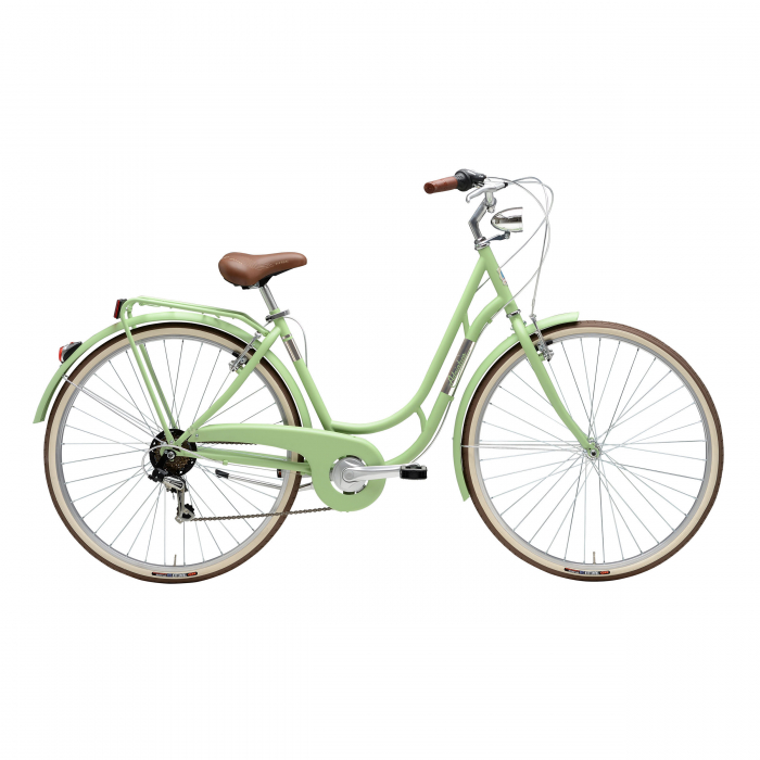 Bicicleta Adriatica Danish Lady 6v 28" Verde 48cm [1]