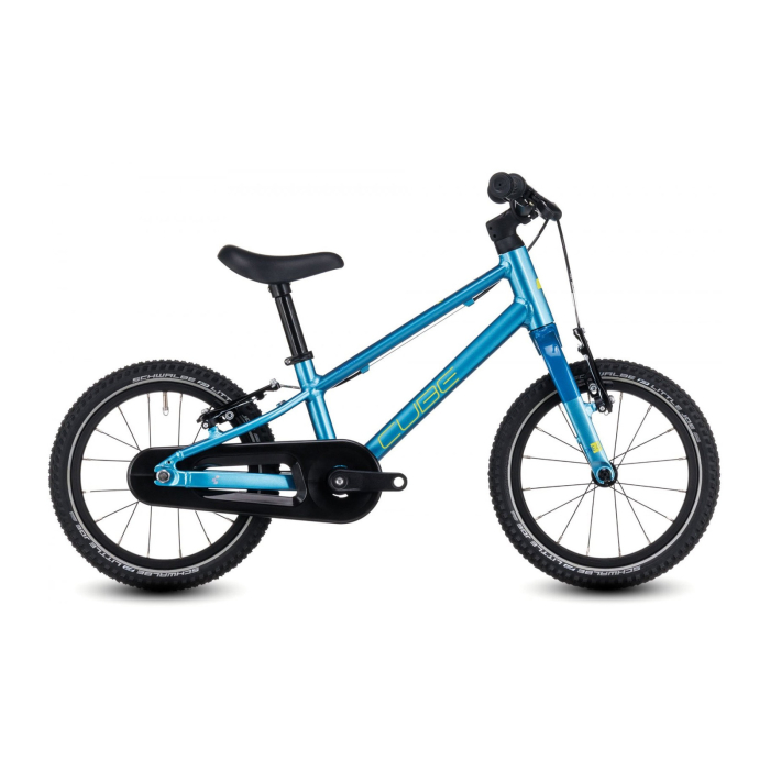 Bicicleta copii Cube Numove 140 Albastru/Lime 14 inch [2]