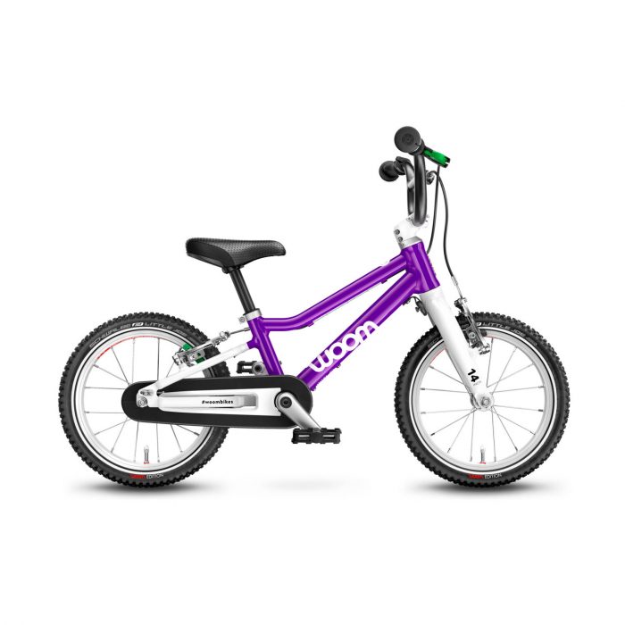Bicicleta copii Woom 2, 14 inch, Mov [1]
