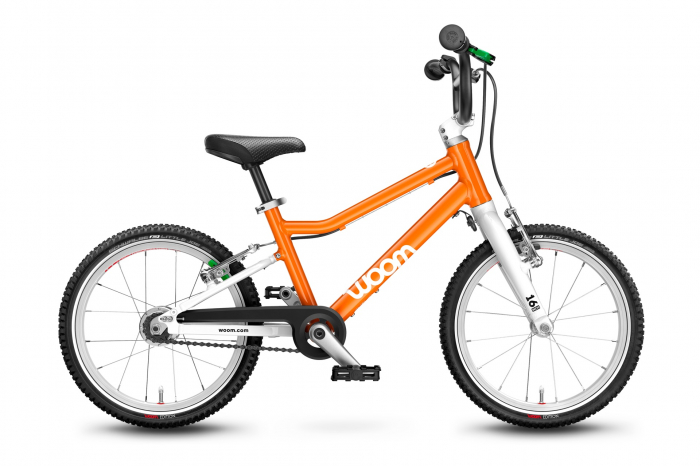 Bicicleta copii Woom 3 Automagic, 16 inch, Portocaliu [1]