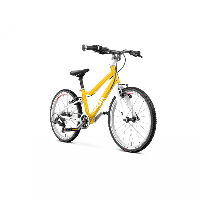 Bicicleta copii Woom 4, 20 inch, Galben [2]