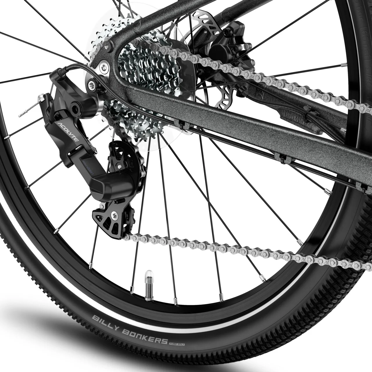 Bicicleta copii Woom Explore 6, roti 26, Jungle Green [3]