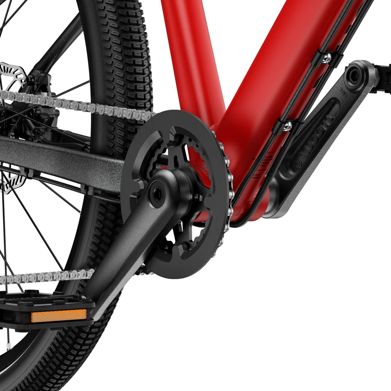 Bicicleta copii Woom Explore 6, roti 26, Jungle Green [6]
