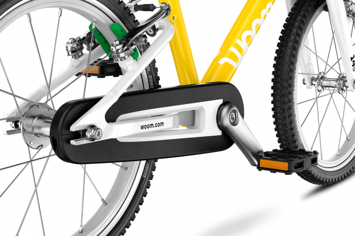 Bicicleta copii Woom GO 2, 14 inch, Galben [7]