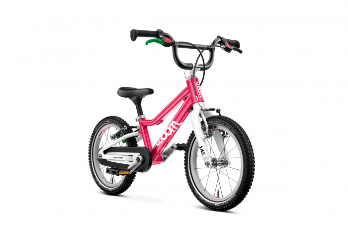 Bicicleta copii Woom GO 2, 14 inch, Magenta [2]