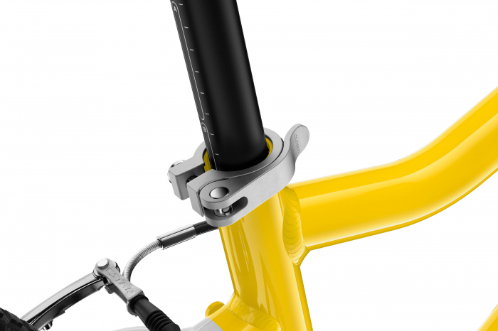 Bicicleta copii Woom GO 3, 16 inch, Galben [7]