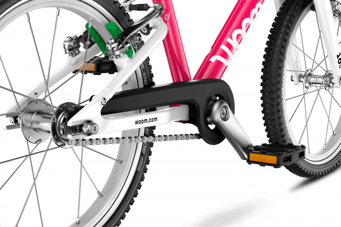Bicicleta copii Woom GO 3, 16 inch, Magenta [5]