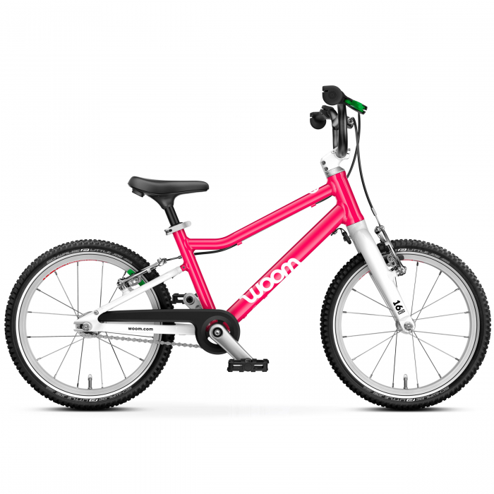 Bicicleta copii Woom GO 3, 16 inch, Magenta [1]