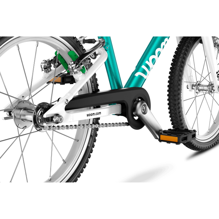 Bicicleta copii Woom GO 3, 16 inch, Turcoaz metalic [4]