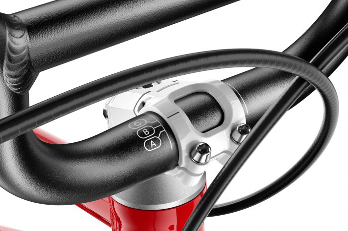 Bicicleta copii Woom GO 3 Automagic, 16 inch, Rosu [5]