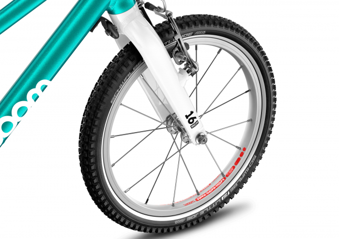 Bicicleta copii Woom GO 3 Automagic, 16 inch, Turcoaz metalic [10]