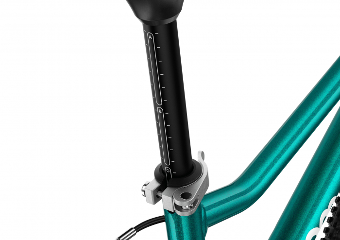 Bicicleta copii Woom GO 3 Automagic, 16 inch, Turcoaz metalic [9]