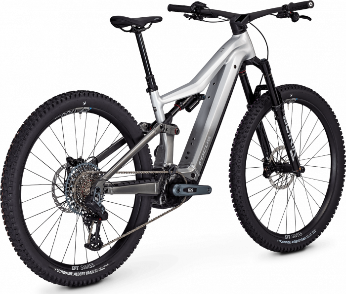 Bicicleta electrica Focus JAM2 6.0, baterie 600 Wh, nepal silver/steel grey, XL, 46cm [3]