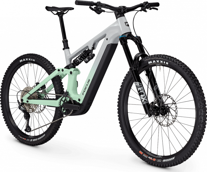 Bicicleta electrica Focus SAM2 6.8, baterie 600 Wh, light grey/macha, L, 44cm [2]