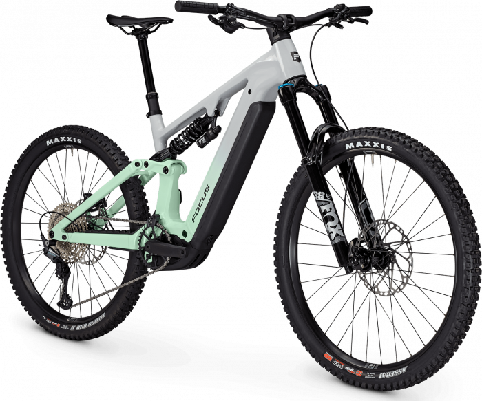 Bicicleta electrica Focus SAM2 6.8, baterie 800 Wh, light grey/macha, M, 42cm [2]