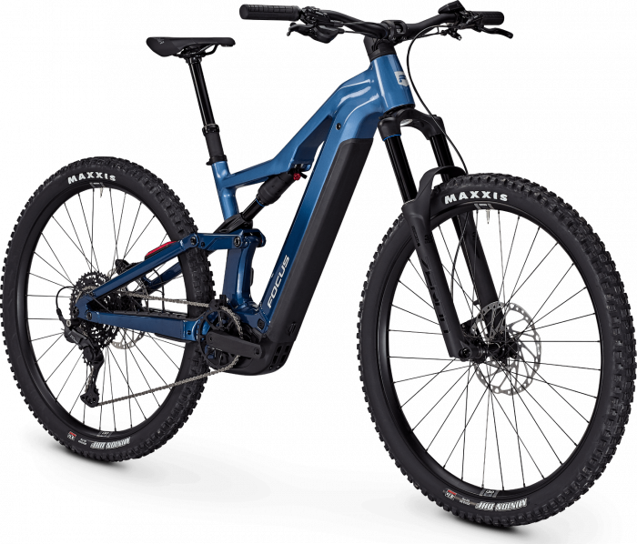 Bicicleta electrica Focus Thron2 6.7, baterie 600 Wh, alice blue/azure blue, M, 42cm [2]