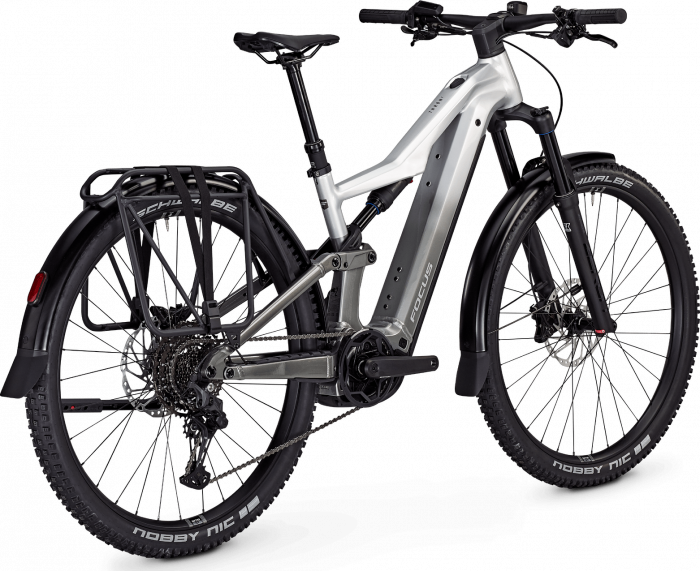 Bicicleta electrica Focus Thron2 6.7 EQP, baterie 600 Wh, nepal silver/steel grey, L, 45cm [3]