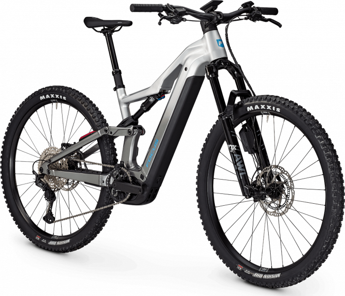 Bicicleta electrica Focus Thron2 6.9 ABS, baterie 800 Wh, nepal silver/steel grey, M, 42cm [2]