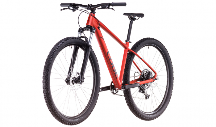 Bicicleta MTB Cube AIM PRO, fireorange black, cadru 48cm (L, 19 inch) - roti 29 [4]