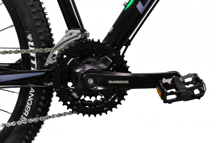 Bicicleta Devron 2023 RM1.7 27.5", M, Negru-Verde [5]