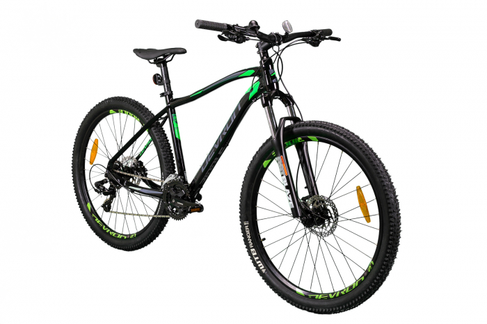 Bicicleta Devron 2023 RM1.7 27.5", M, Negru-Verde [2]