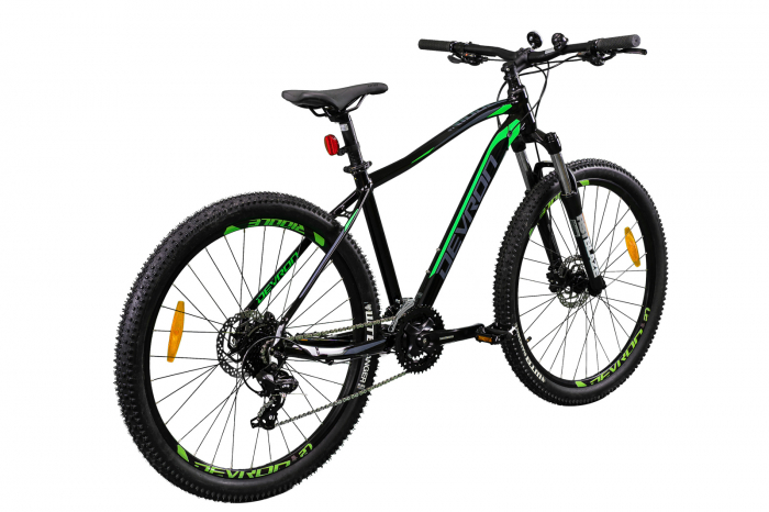 Bicicleta Devron 2023 RM1.7 27.5", M, Negru-Verde [3]