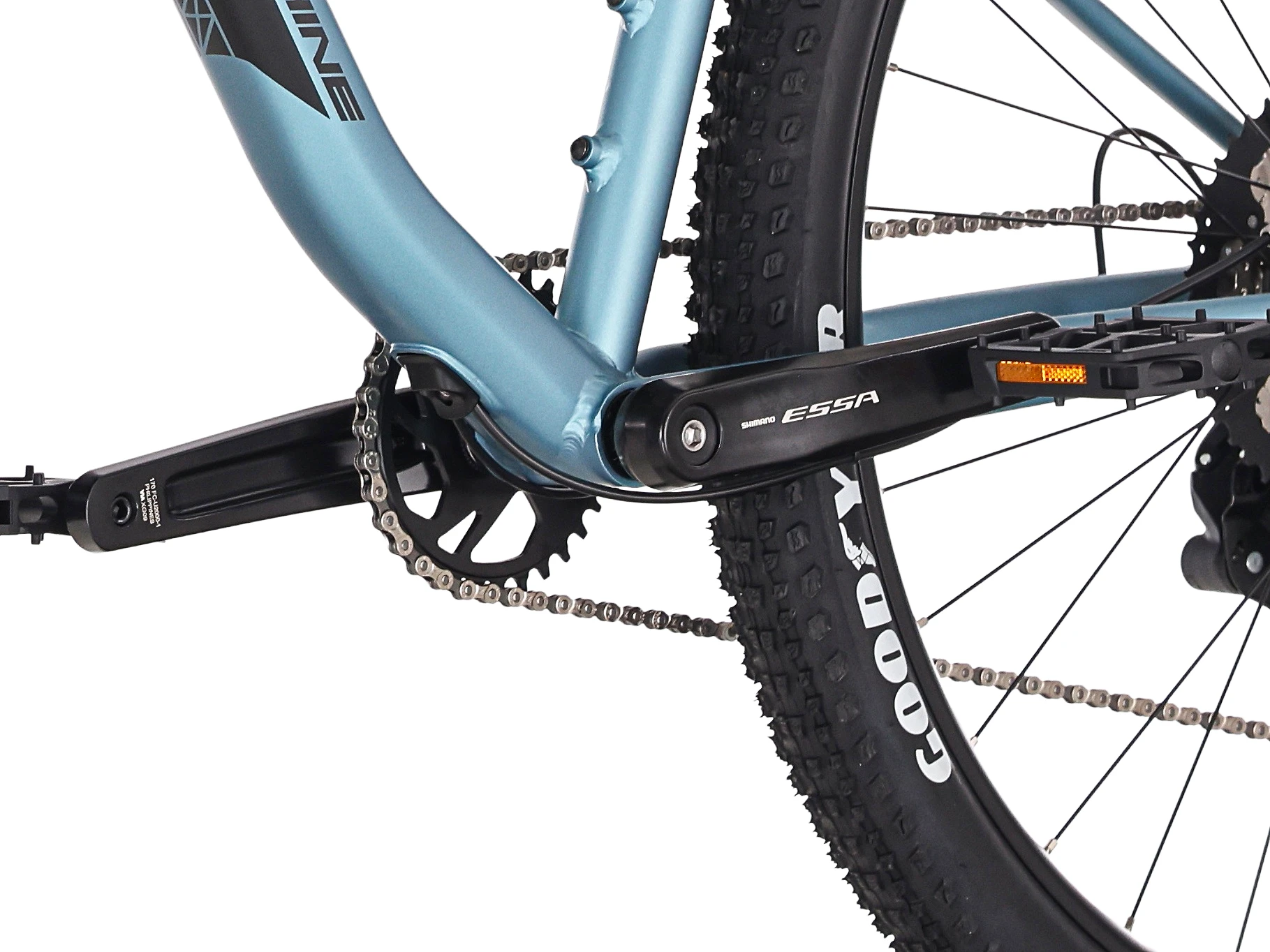 Bicicleta Rock Machine Blizz 10 29 Matte Zircon Blue 43cm (M) [5]