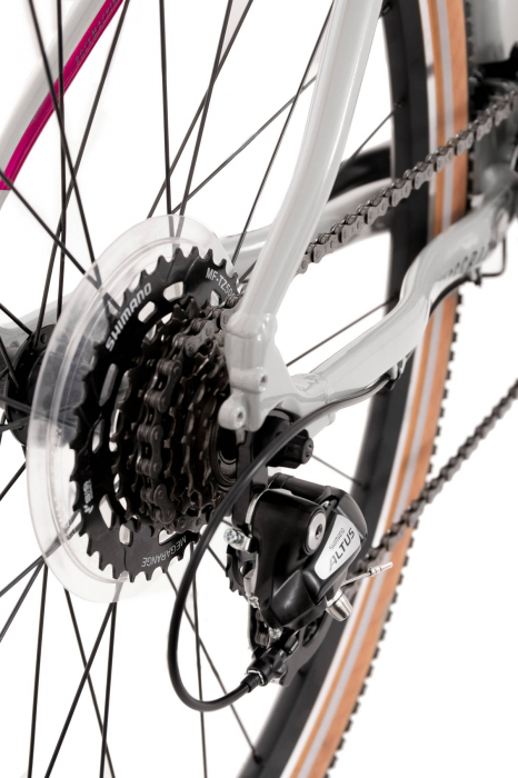 Bicicleta Rock Machine Crossride 100 Lady 29 Gri/Roz M-17 [4]