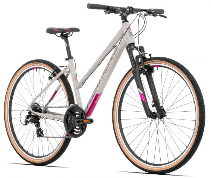 Bicicleta Rock Machine Crossride 100 Lady 29 Gri/Roz M-17 [2]
